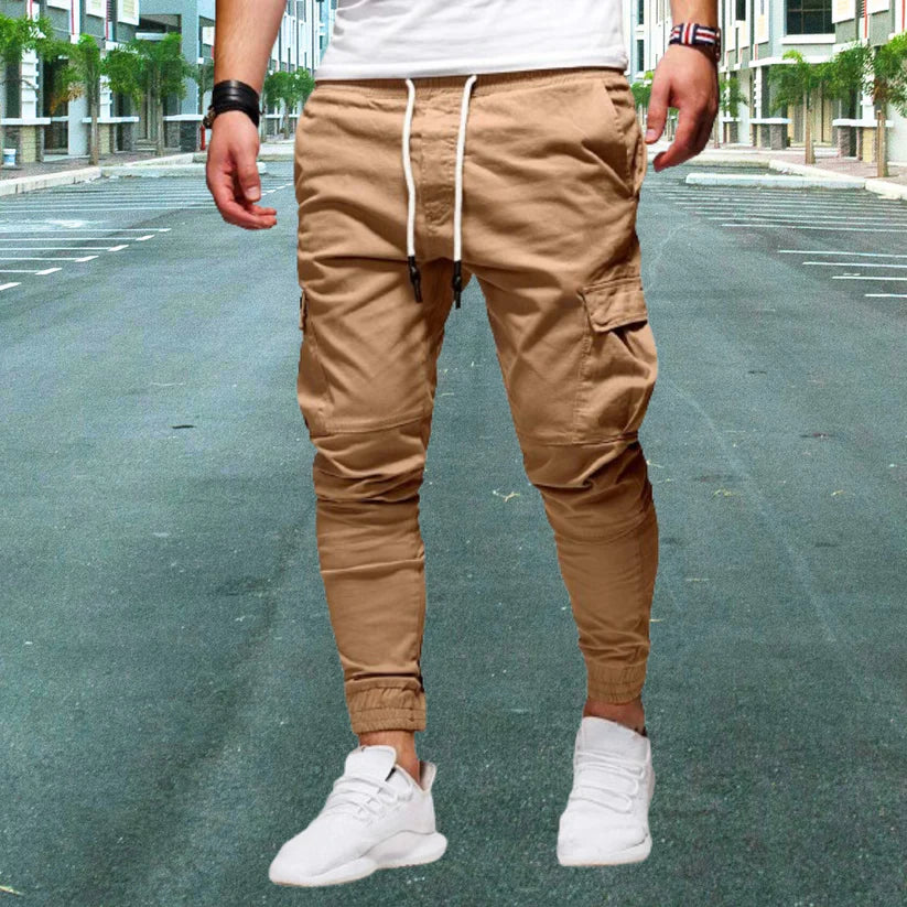 Jackson - Lässige Herrenhose mit aufgesetzten Taschen