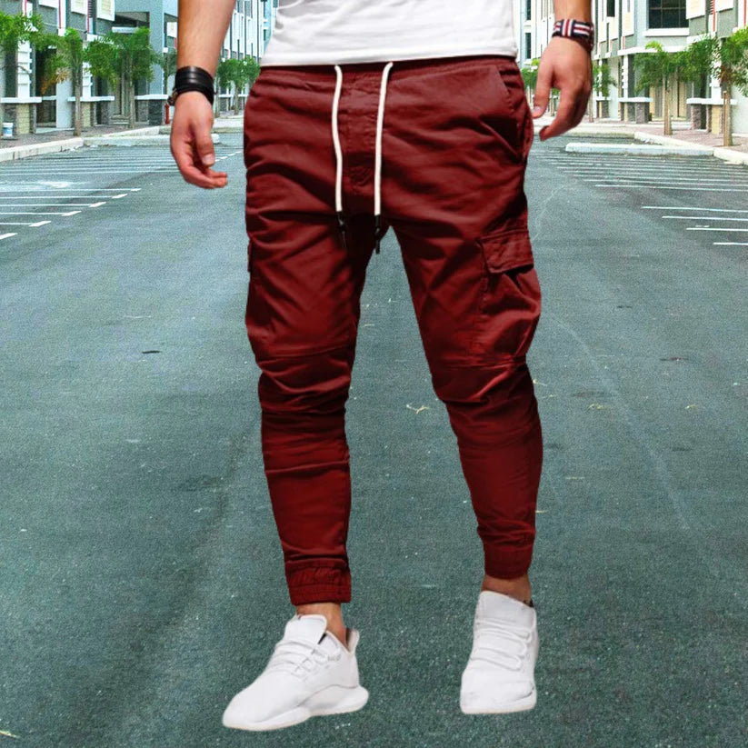 Jackson - Lässige Herrenhose mit aufgesetzten Taschen