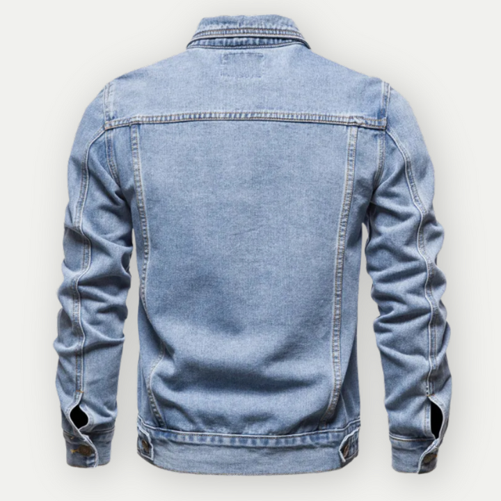 Dave - Klassische Trucker-Jacke aus Denim für Männer