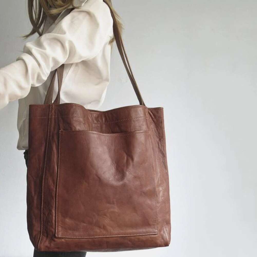 AVERY - Damen Lederhandtasche