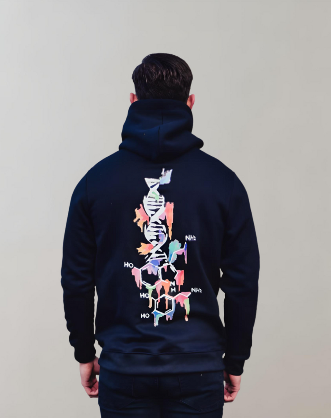 Blue DNA Hoodie for men