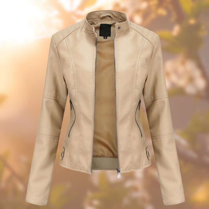 Ella - Stylische Lederjacke