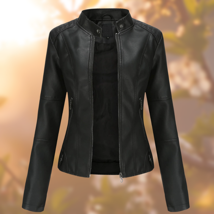 Ella - Stylische Lederjacke