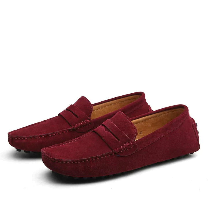 Wilfried - Italienische Wildleder-Loafer