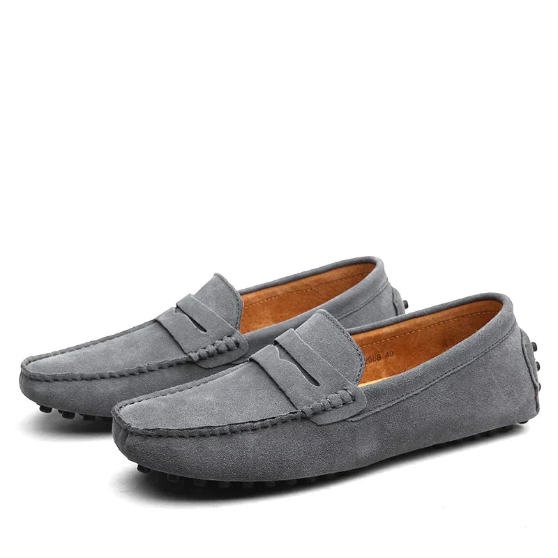 Wilfried - Italienische Wildleder-Loafer