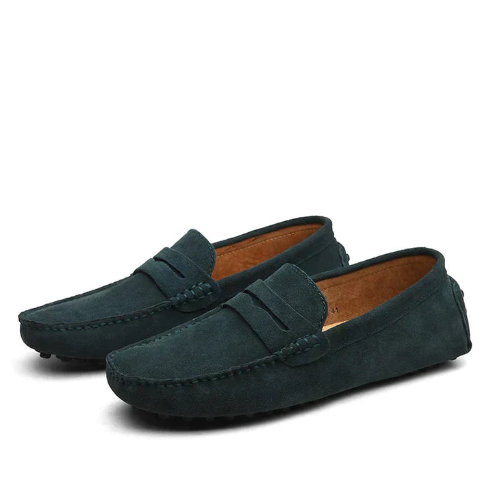 Wilfried - Italienische Wildleder-Loafer