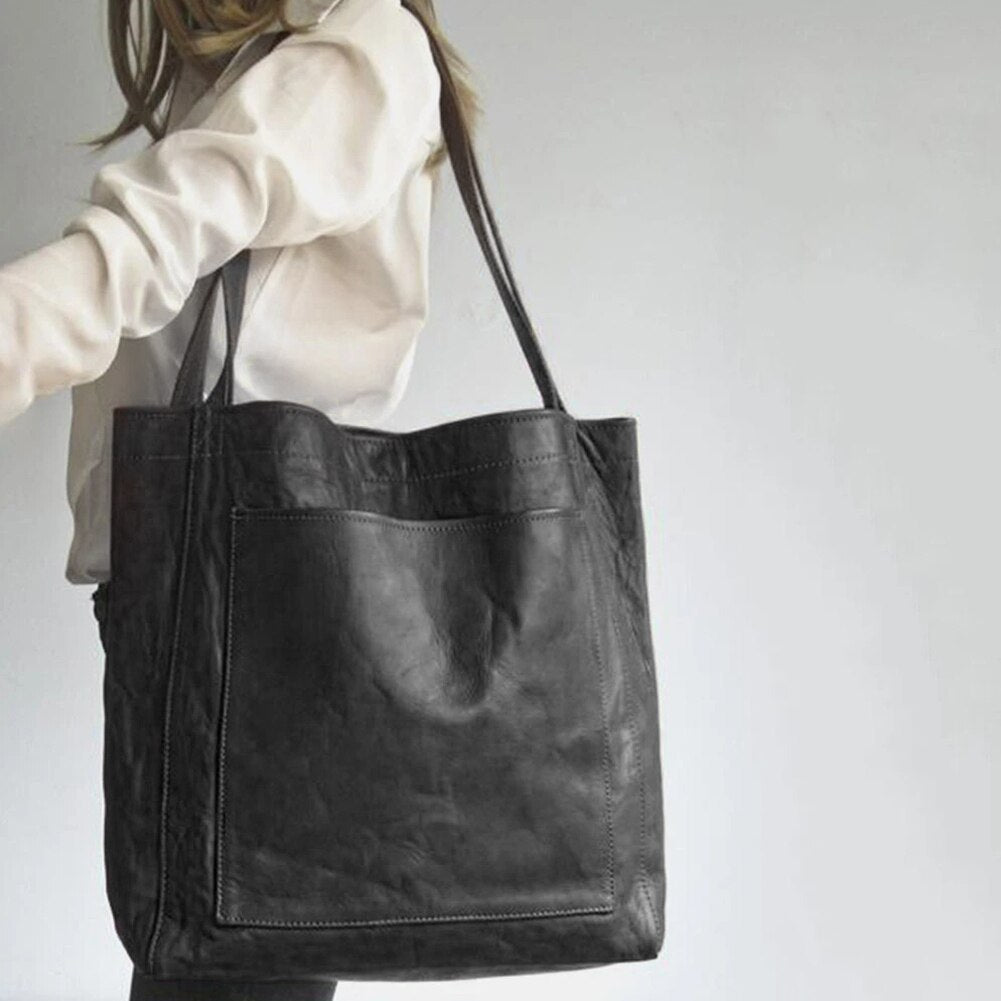 AVERY - Damen Lederhandtasche