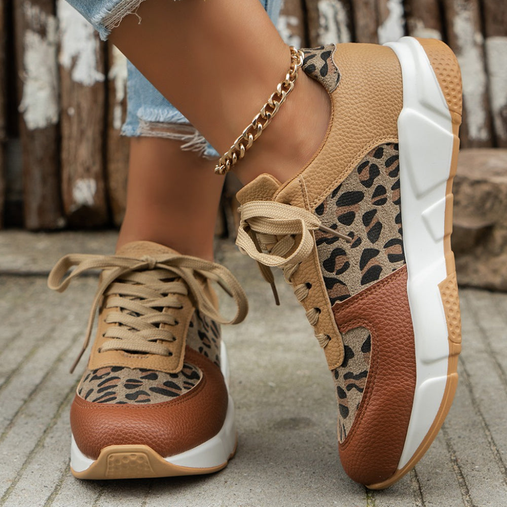 Paige - Sneakers mit Leopardenmuster