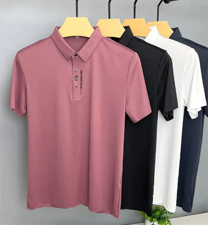 Vinny - Poloshirt in Muskelausführung