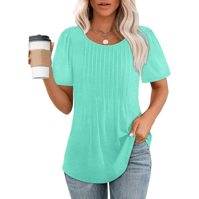 Laura™ - Sommerliche Eleganz T-Shirt