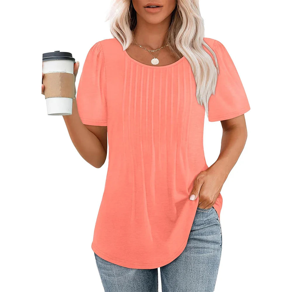 Laura™ - Sommerliche Eleganz T-Shirt