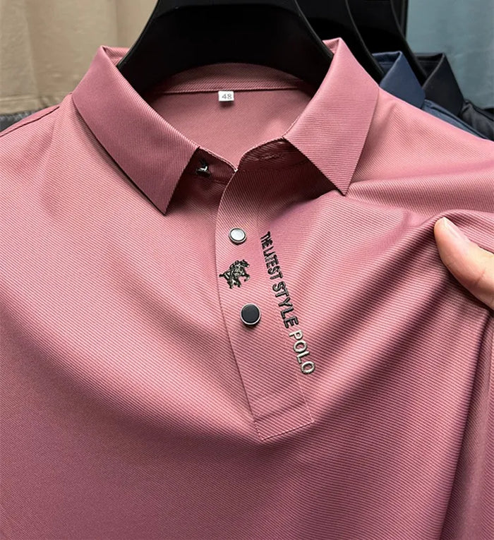 Vinny - Poloshirt in Muskelausführung