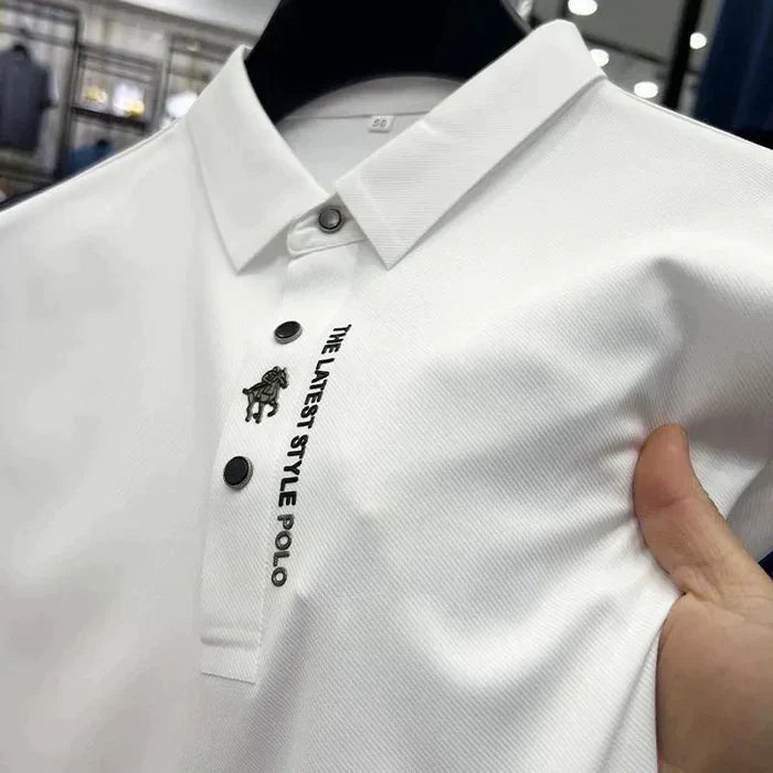 Vinny - Poloshirt in Muskelausführung